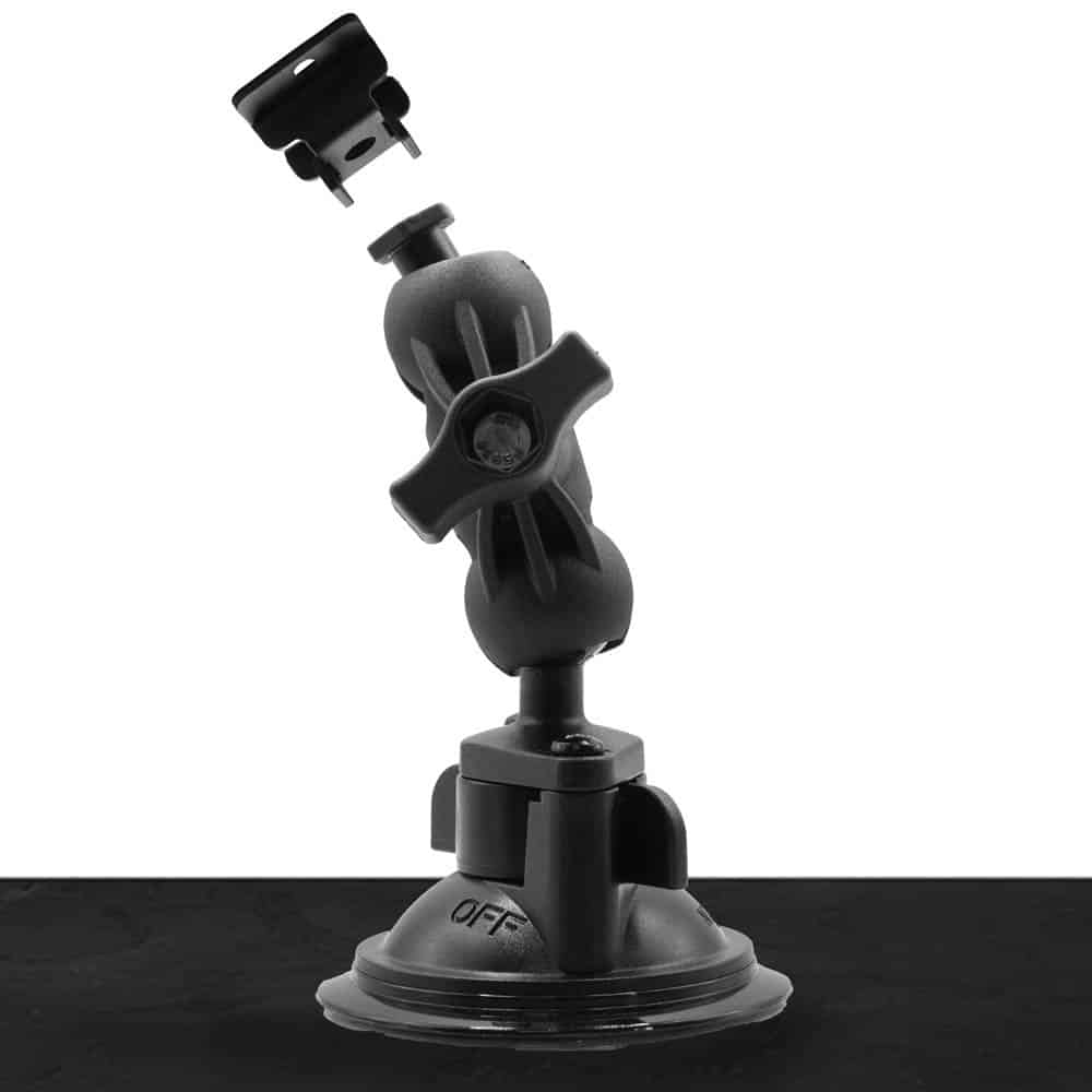 Dura Arms Mount – Suction cup with adhesive – Balls 1" – 6 cm Arm