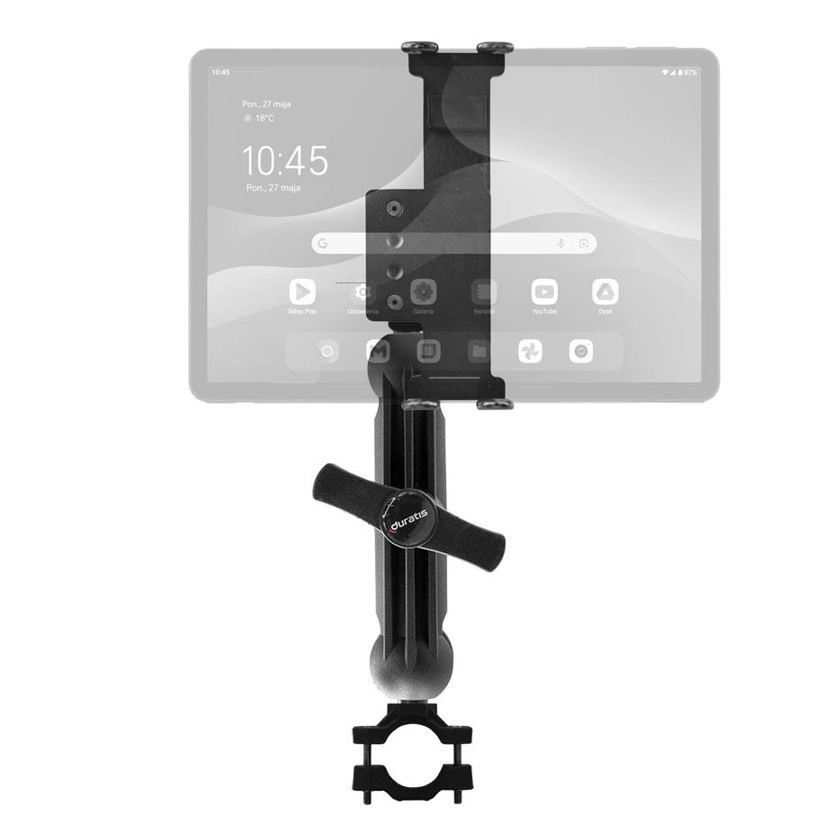 Dura Arms Mount – Clamp – Balls 1" – 12 cm Arms + Steel Tablet Mount