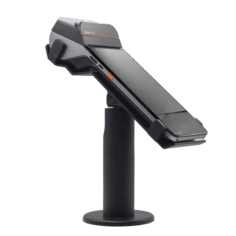 Sunmi V3 terminal fixed to pole mount
